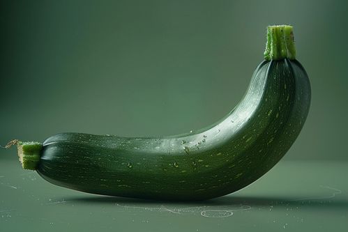 鲜翠欲滴，自然馈赠——优质西葫芦农产品广告素材